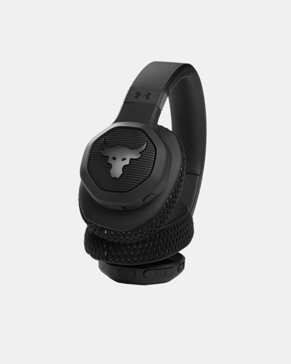Project Rock Over-Ear Training Headphones, Black, pdpMainDesktop image number 5